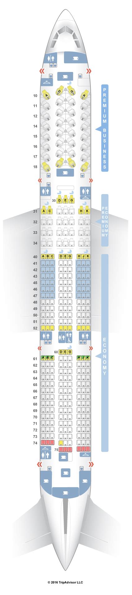 china airlines seat map|china airlines 359.